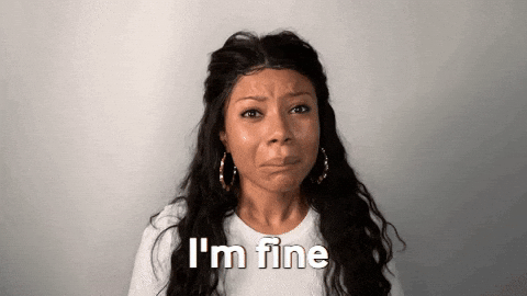 Shalita Grant I'm Fine But Meltdown GIF