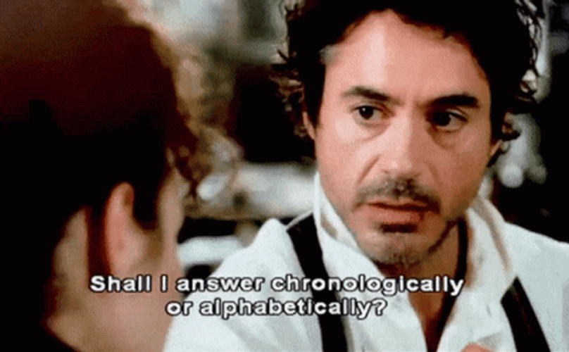 Shall I Answer Sherlock Holmes GIF