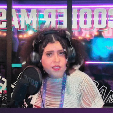 Shalymar Rivera Stunned Clutch Pearls GIF