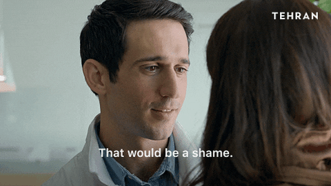 Shame Couple Talking GIF