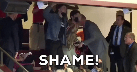 Shame Crowd Cheering GIF