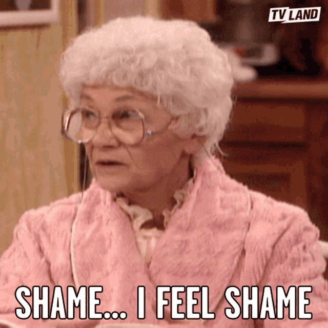 Shame Grandmother GIF