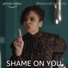 Shame On You Angry Patricia GIF