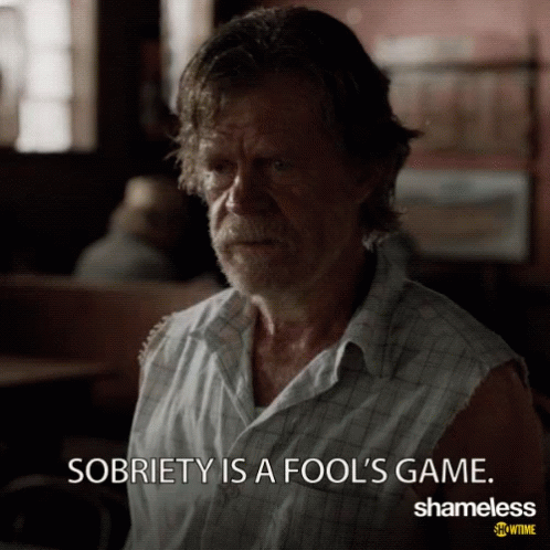 Shameless Ad Man in Plaid Shirt