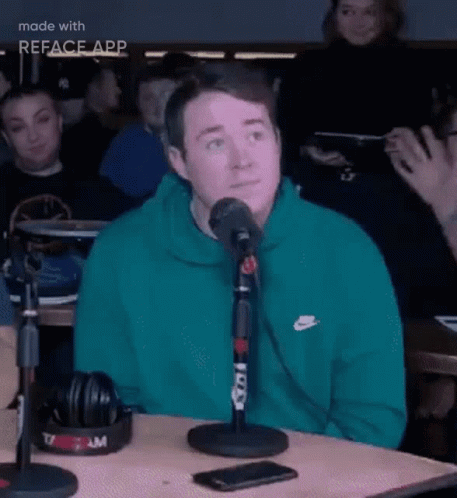 Shane Gillis Comedian Cracking Up GIF