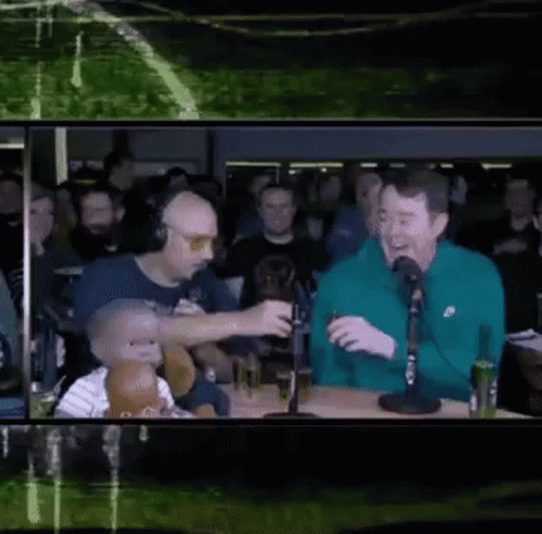 Shane Gillis Drinking Alcohol Cheers GIF