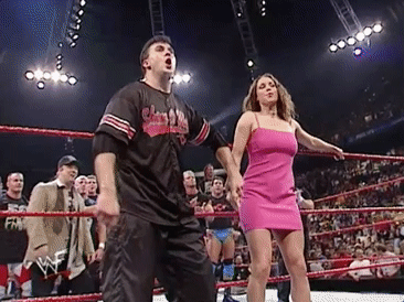 Shane Mcmahon Celebrates Victory GIF