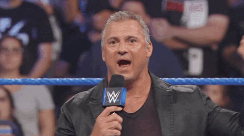 Shane Mcmahon Got The Chance To Talk GIF