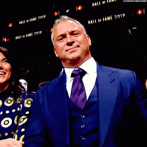 Shane Mcmahon In Formal Wear GIF