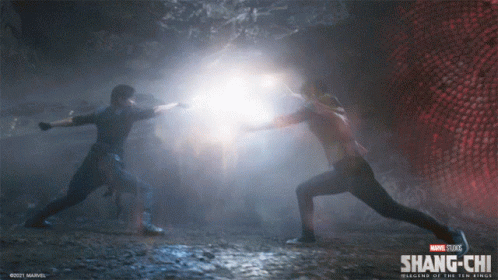 Shang Chi Fighting Scene GIF