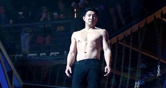 Shang Chi Raising Arms GIF