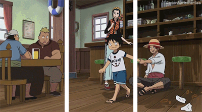 Shanks Dont Leave Luffy One Piece GIF
