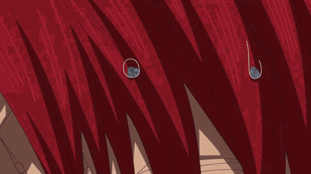 Shanks One Piece Death Stare Get Lost GIF