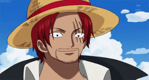 Shanks One Piece Mocking Tongue Out GIF