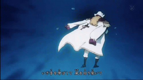 Shanks Red Haired One Piece Batlle GIF