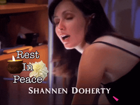 Shannen Doherty Rest In Peace GIF