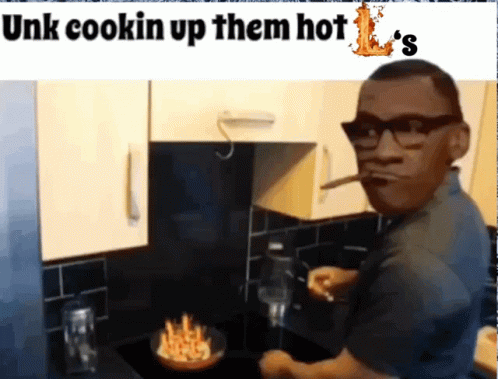 Shannon Sharpe Cooking Edited Meme GIF
