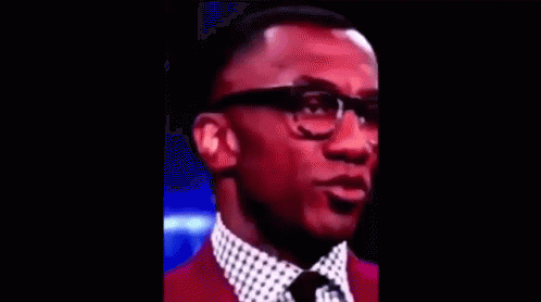Shannon Sharpe Nodding His Head GIF