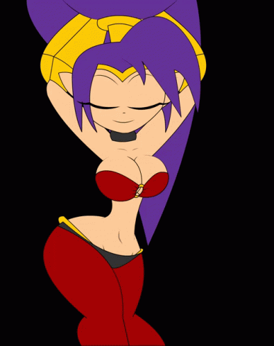 Shantae Video Game Character Thug Shaker GIF