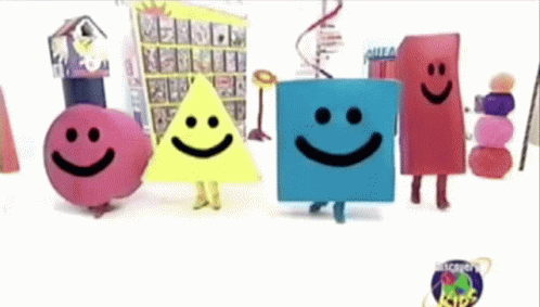 Shapes Foot Dance GIF