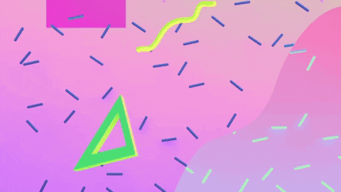 Shapes Old School Aesthetic GIF