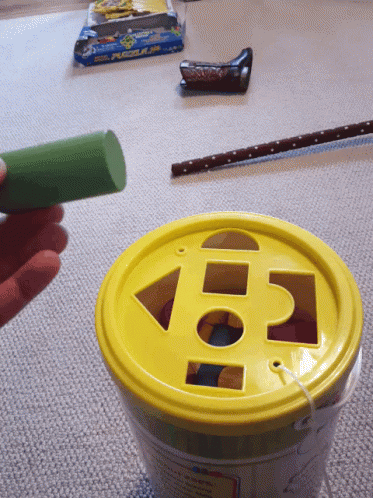 Shapes Sorting Trick GIF