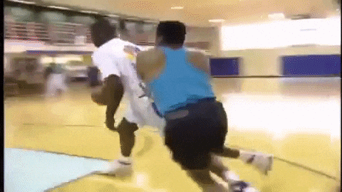 Shaq Shaquille O'neal Dunking GIF