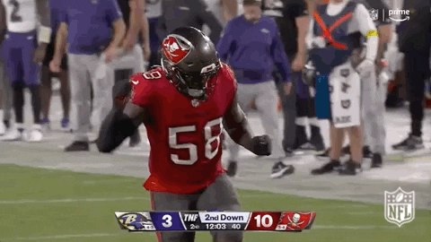 Shaquil Akeem Barrett Doing Ray Lewis Dance GIF
