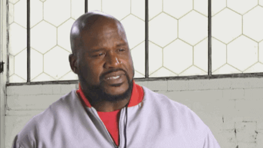 Shaquille O'neal And Other Guy Was Ohhh GIF
