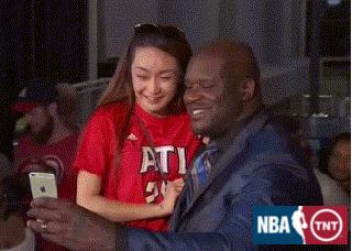 Shaquille O'neal Fan Happy Tears GIF