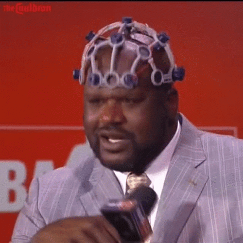 Shaquille O'neal Funny Headgear GIF