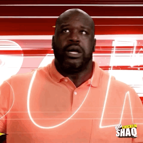 Shaquille O'neal Funny Scream GIF