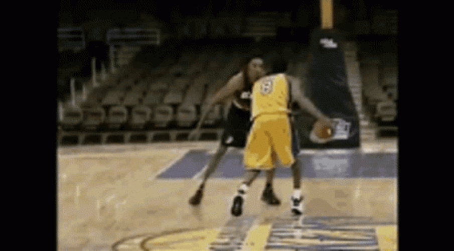 Shaquille O'neal Kobe Bryant Basketball GIF