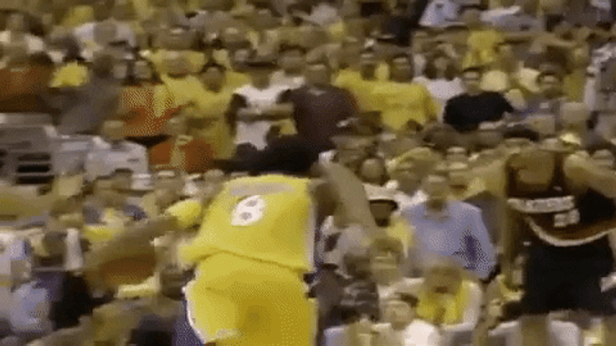 Shaquille O'neal Los Angeles Lakers Basketball GIF