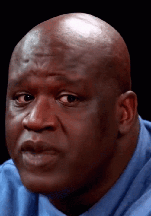 Shaquille O'neal Oh Surprised GIF