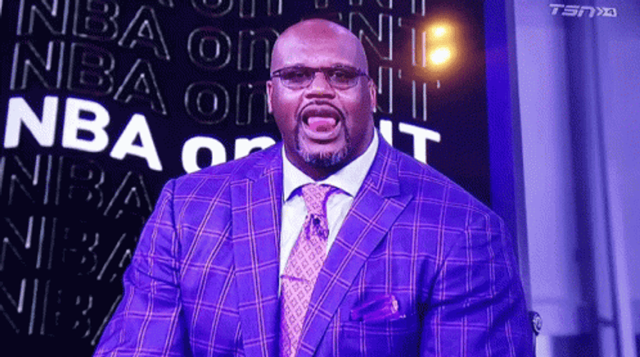 Shaquille O'neal Sticking Tongue Out GIF