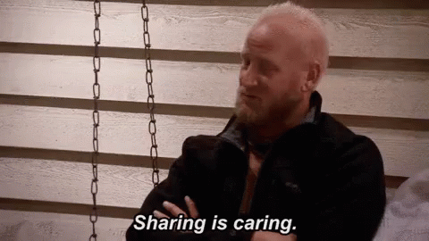 Share Care Be Kind American Grit GIF