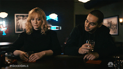 Share Drink Cheers Good Girls GIF