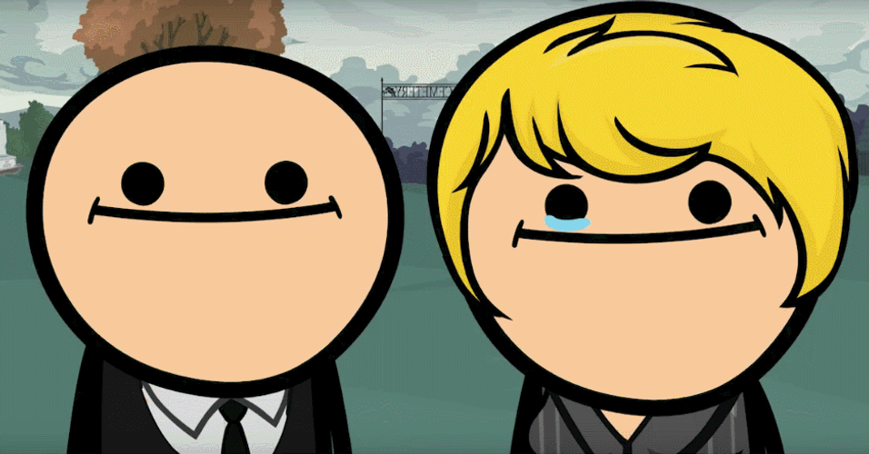 Sharing Tears Showing Care Animation GIF