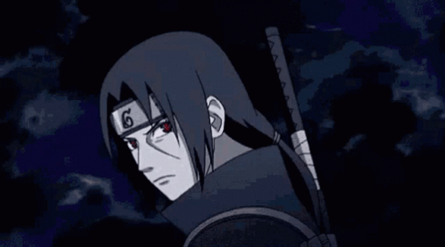 Sharingan Naruto Eyes Shocked GIF