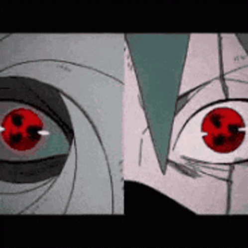 Sharingan Naruto Intense Battle Fight GIF