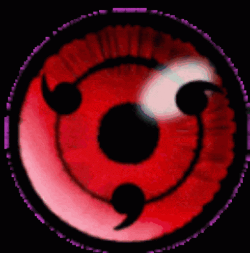 Sharingan Naruto Powerful Ball GIF