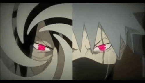 Sharingan Naruto Kakashi Hatake Eyeball GIF