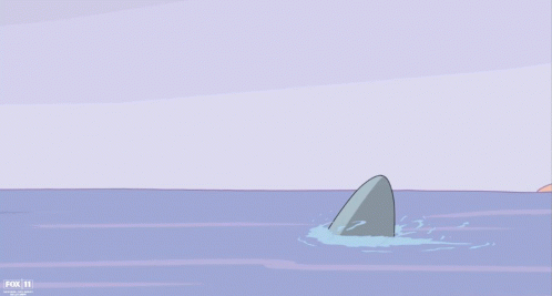 Shark Week Cartoon Shark Rider GIF