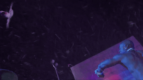 Sharknado Punching A Shark GIF