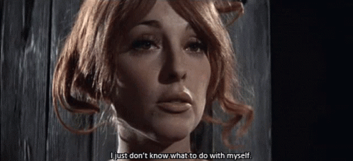 Sharon Tate Reflecting On Herself GIF