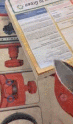 Sharp Small Knife Cutting Book GIF