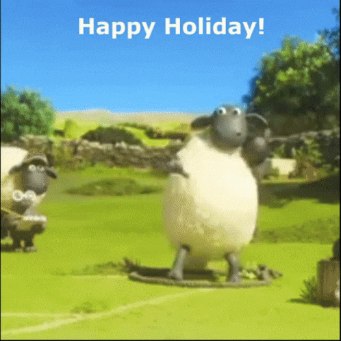 Shaun The Sheep's Funny Holiday GIF