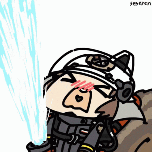 Shaw Arknights High Pressured Water GIF