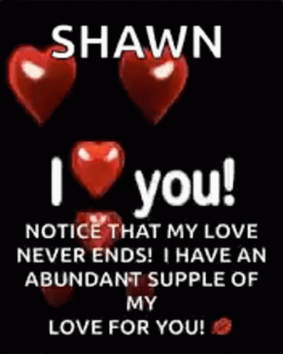Shawn I Love You My Love Never Ends